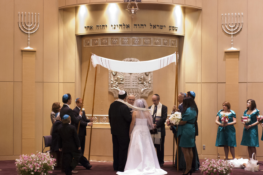 Temple Isreal Wedding Photography in Charlotte
